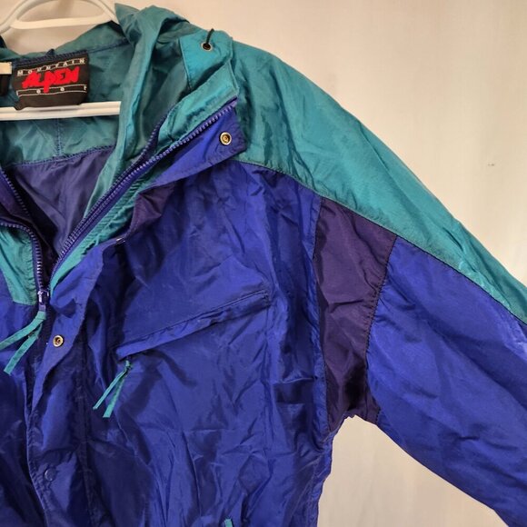 Vintage 90s Alpen Mountain Wear Jacket / Shell Layer Size XL - Picture 3 of 14